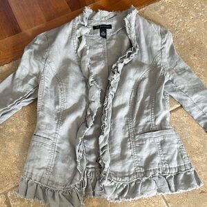 INC gray jacket